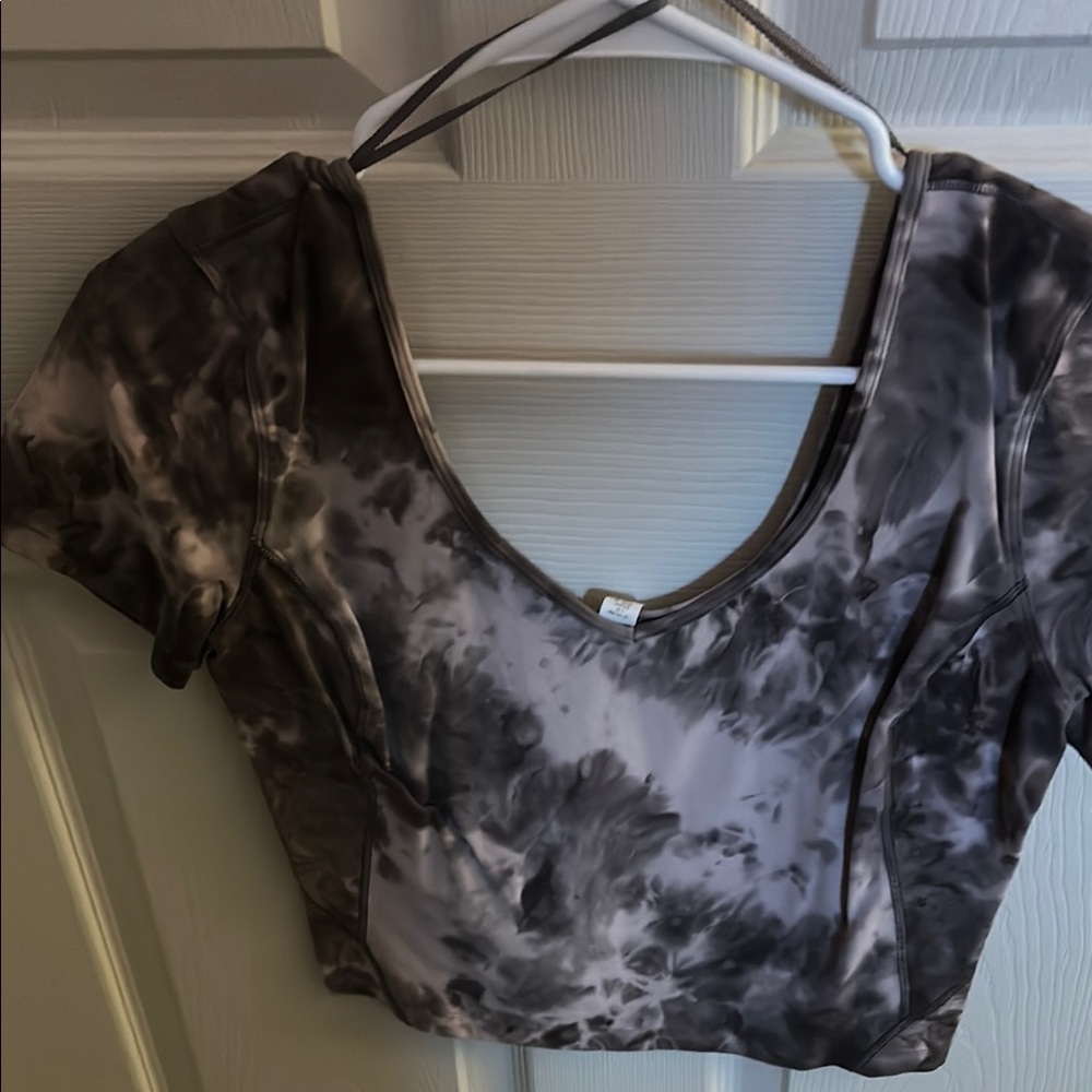 Lululemon align tee purple marble